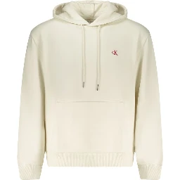 White Cotton Men Sweater