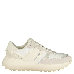 White Recycled Polyester Women Sneaker