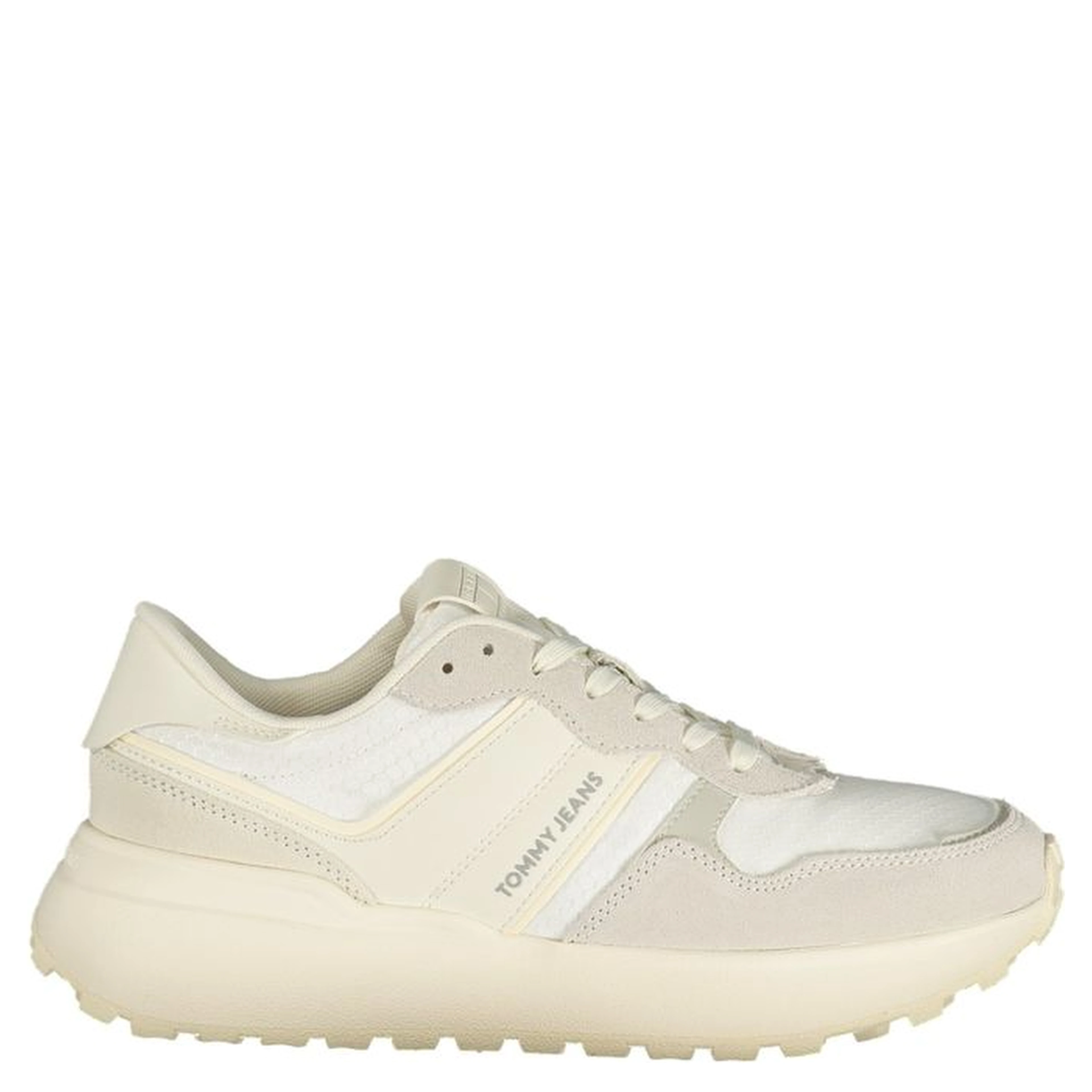 White Recycled Polyester Women Sneaker