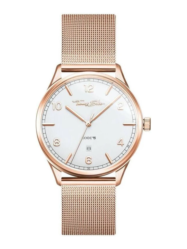 Multicolor Stainless Steel Dress Watch