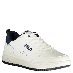 White Polyester Men Sneaker