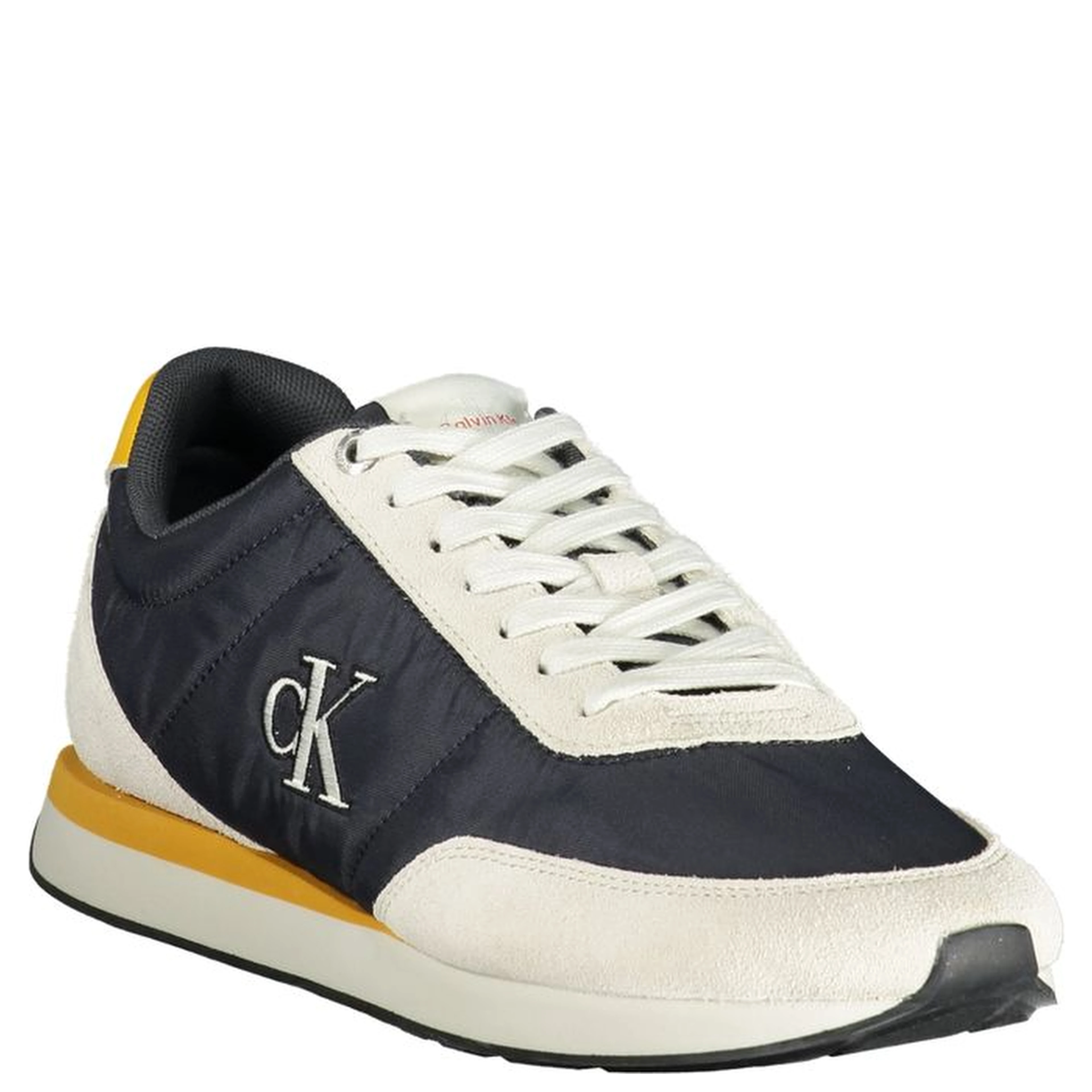 Blue Polyester Men Sneaker