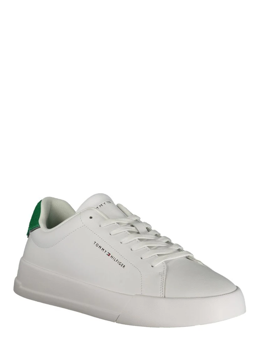White Leather Men Sneaker