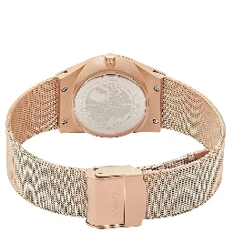 Multicolor Stainless Steel Dress Watch
