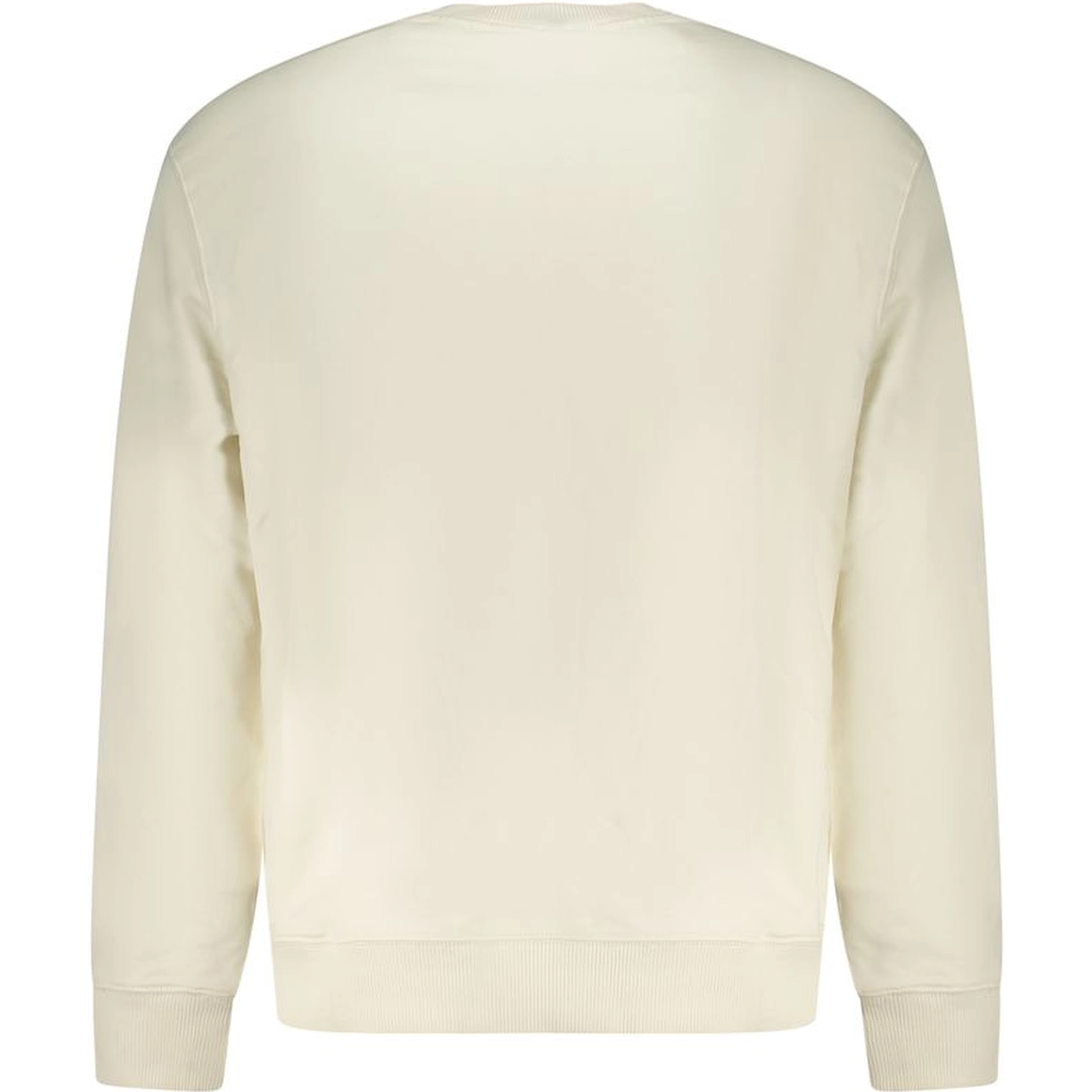 White Cotton Men Sweater