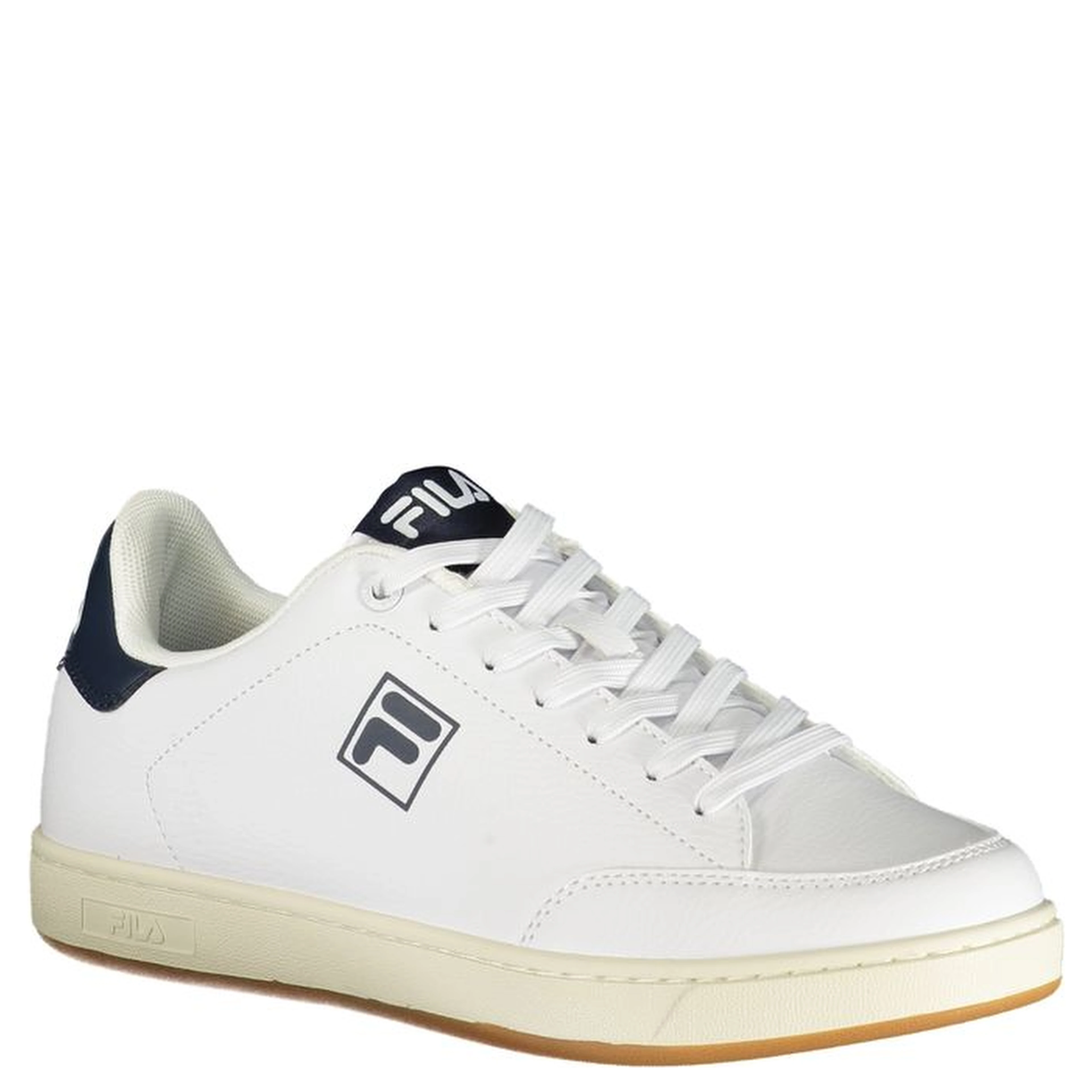 White Polyester Men Sneaker