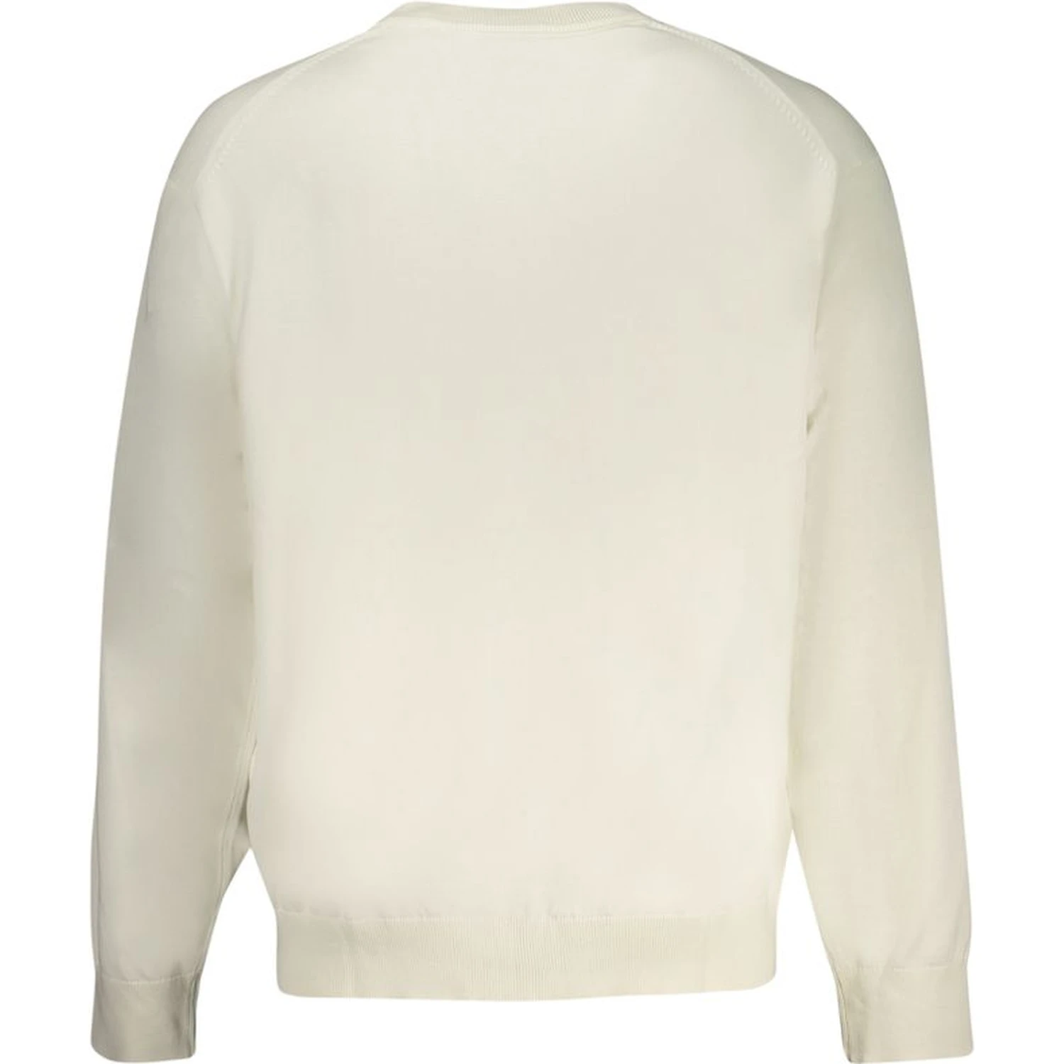 White Cotton Men Sweater