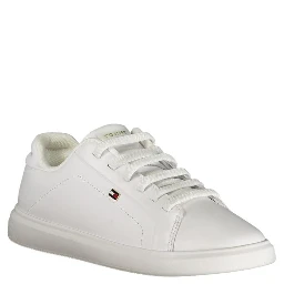 White Leather Women Sneaker