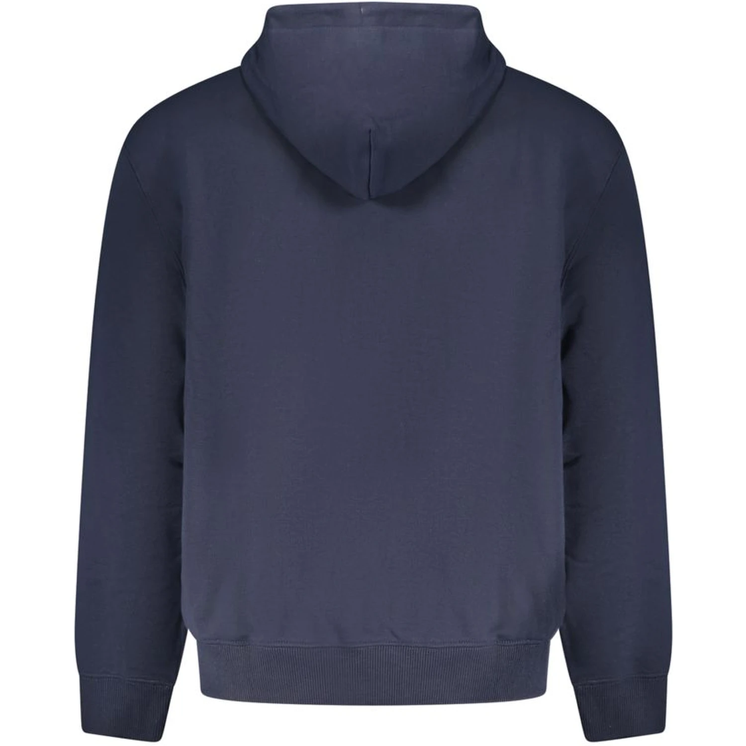 Blue Cotton Men Sweater