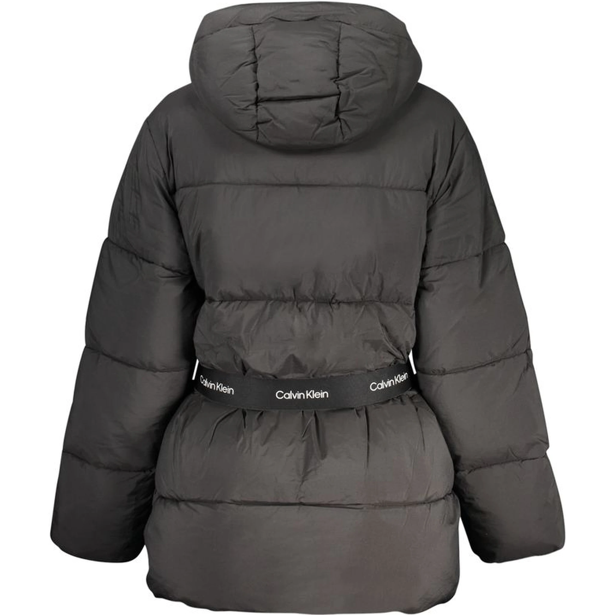 Black Nylon Women Jacket