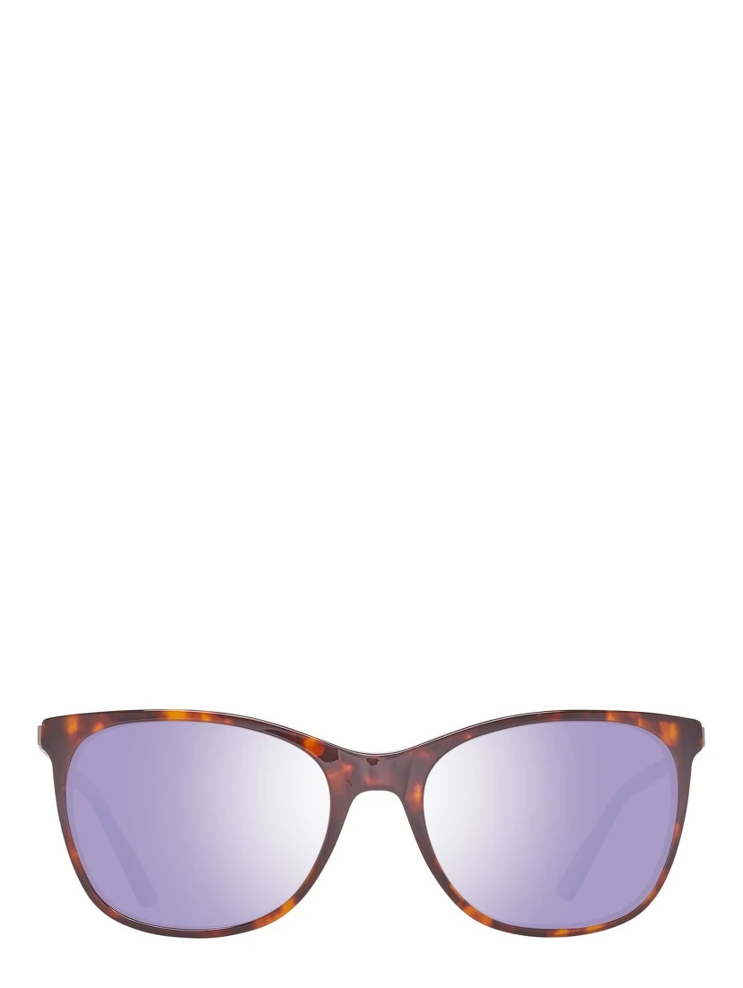 Brown Metal Sunglasses
