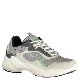 Gray Polyester Women Sneaker