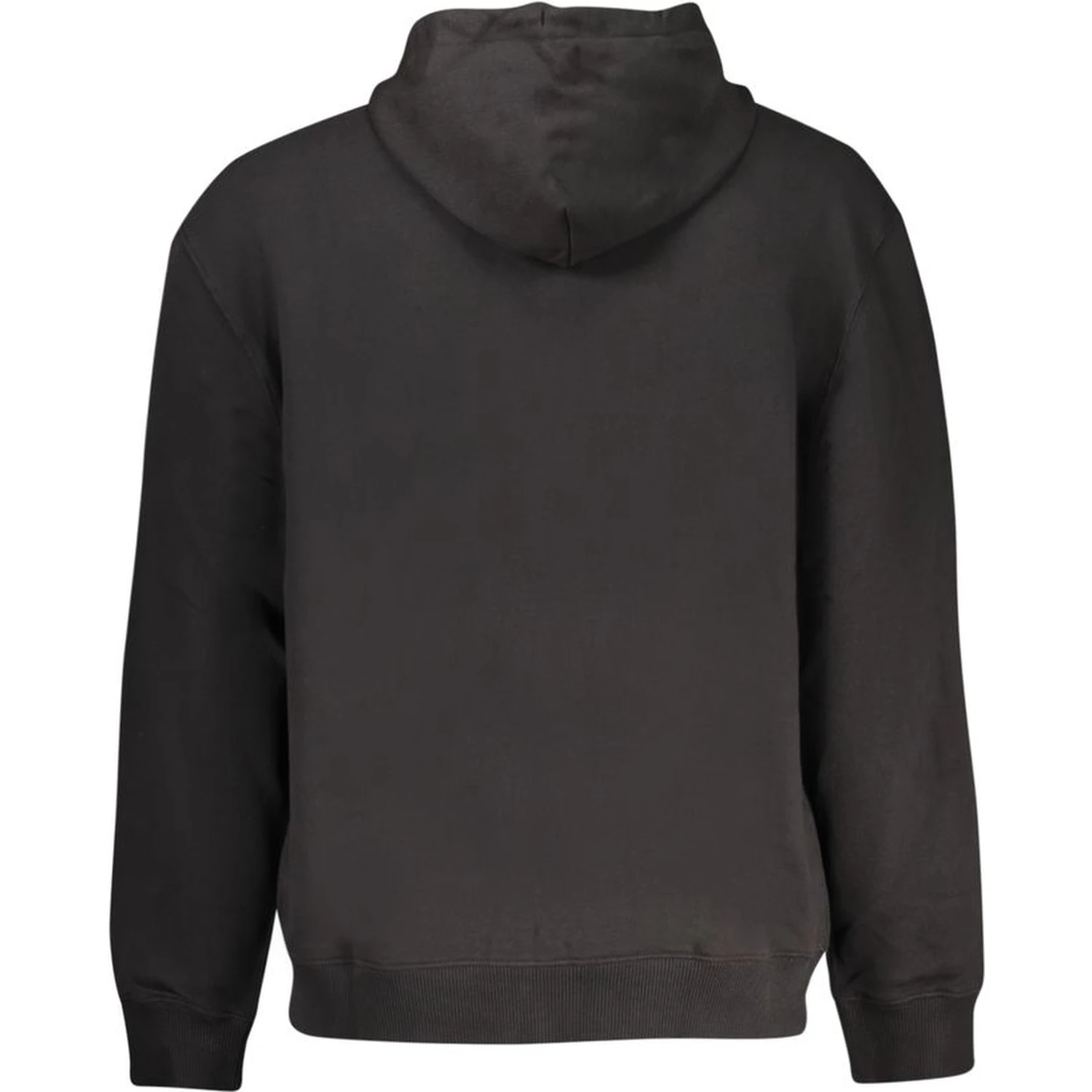 Black Cotton Men Sweater