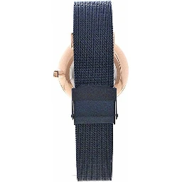 Navy Blue Stainless Steel Dress Watch