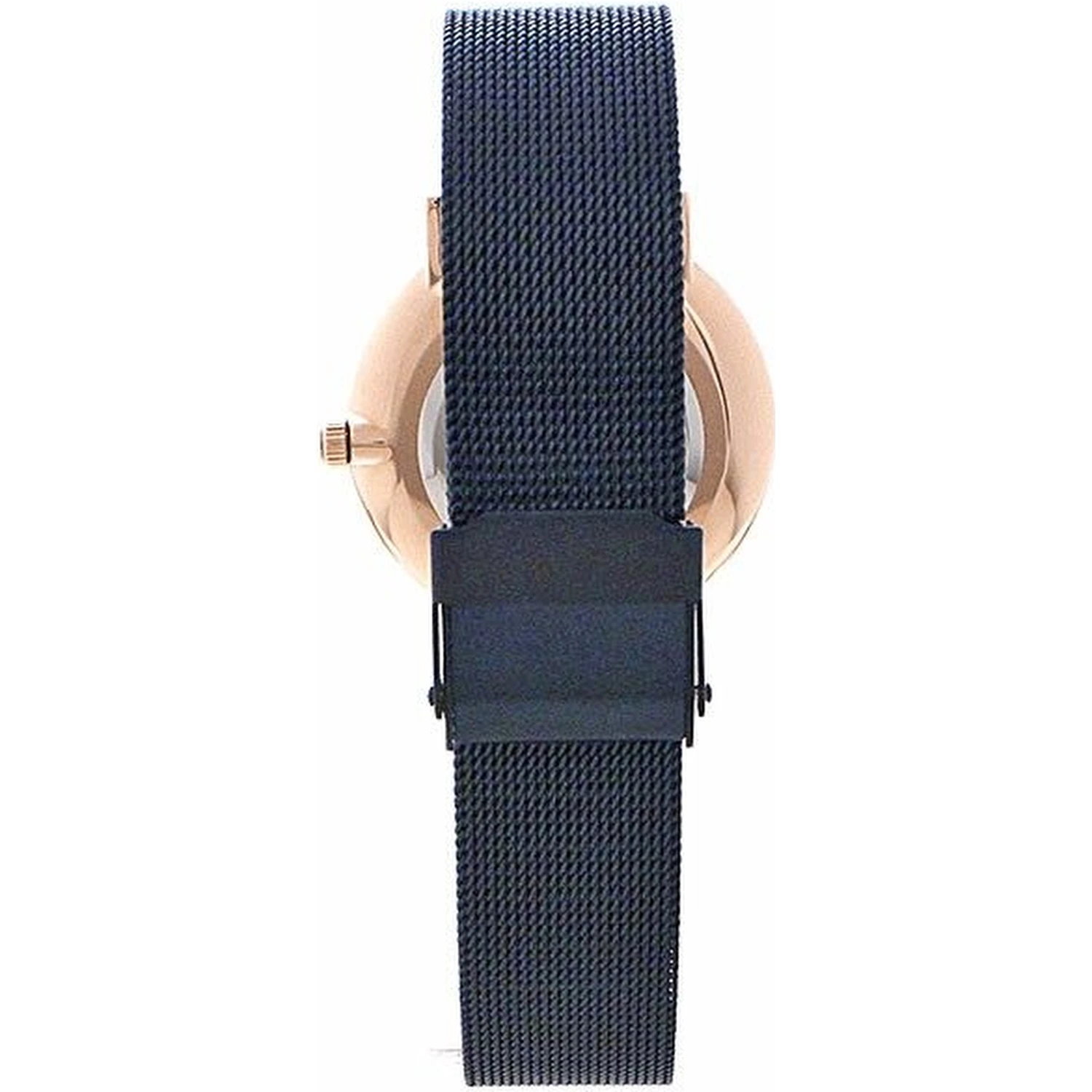 Navy Blue Stainless Steel Dress Watch