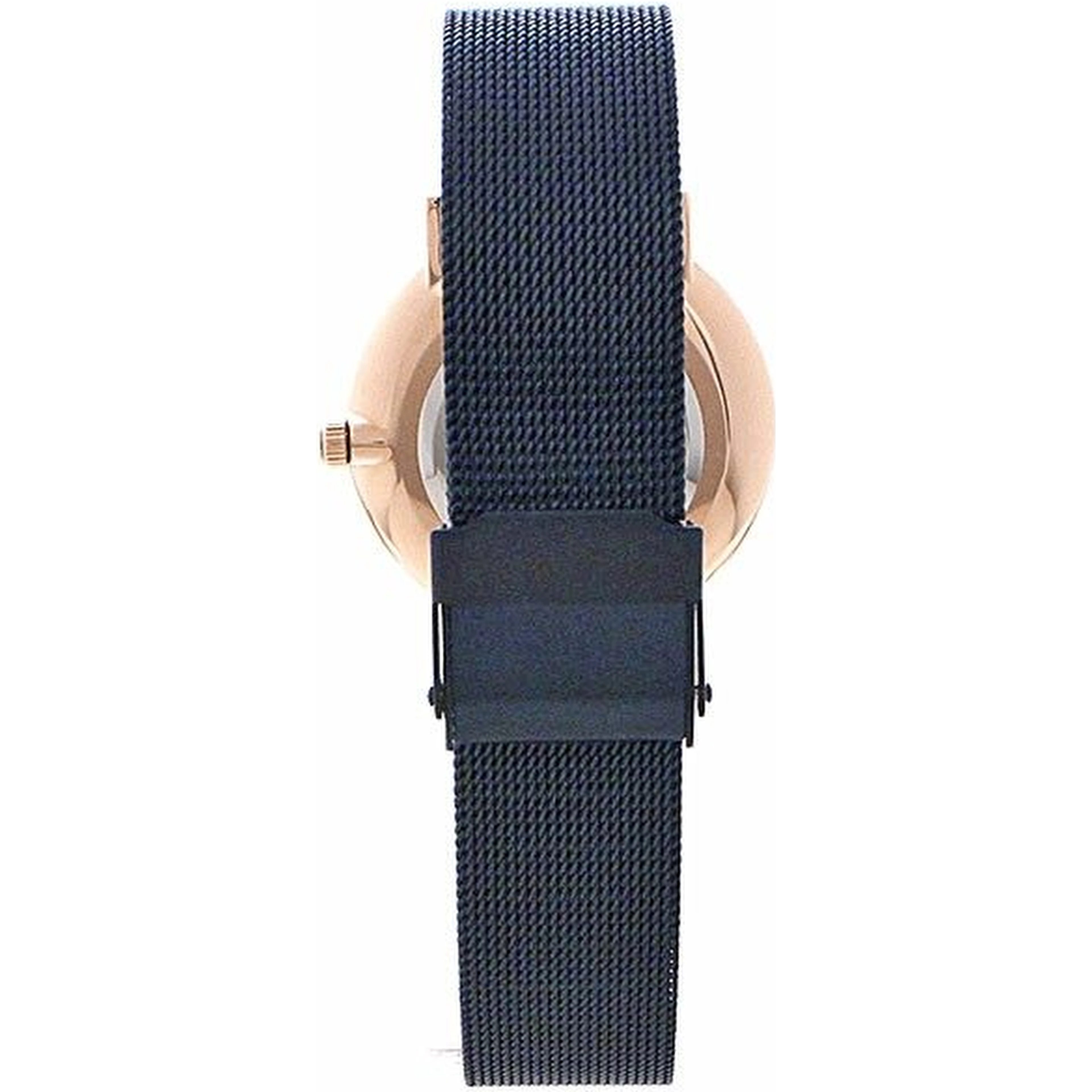 Navy Blue Stainless Steel Dress Watch
