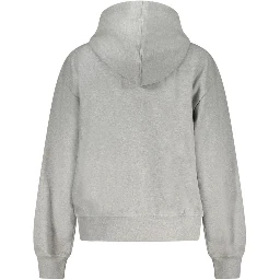 Gray Cotton Women Sweater
