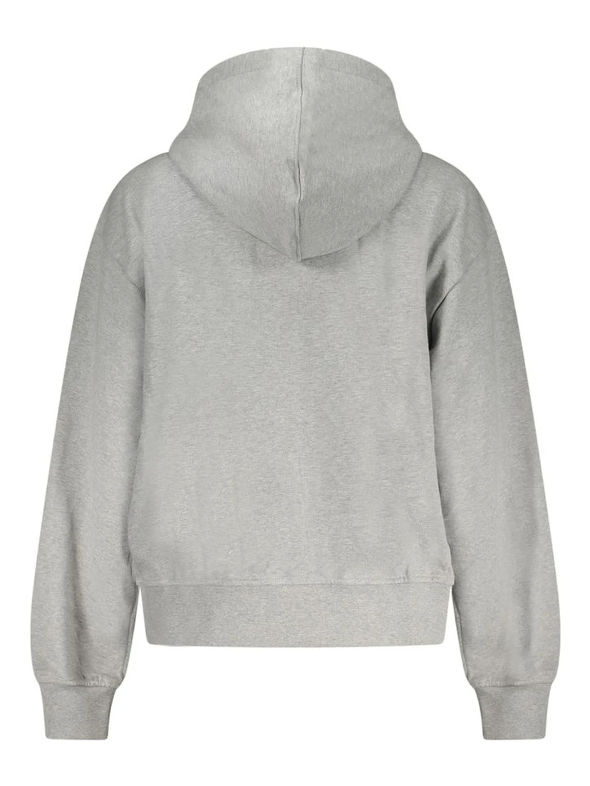 Gray Cotton Women Sweater