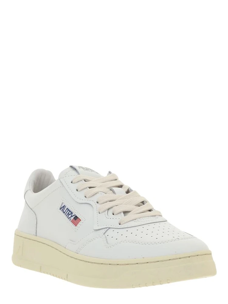 White Calf Leather Bos Taurus Low Top Sneakers alternative