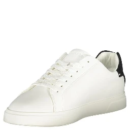 White Leather Women Sneaker