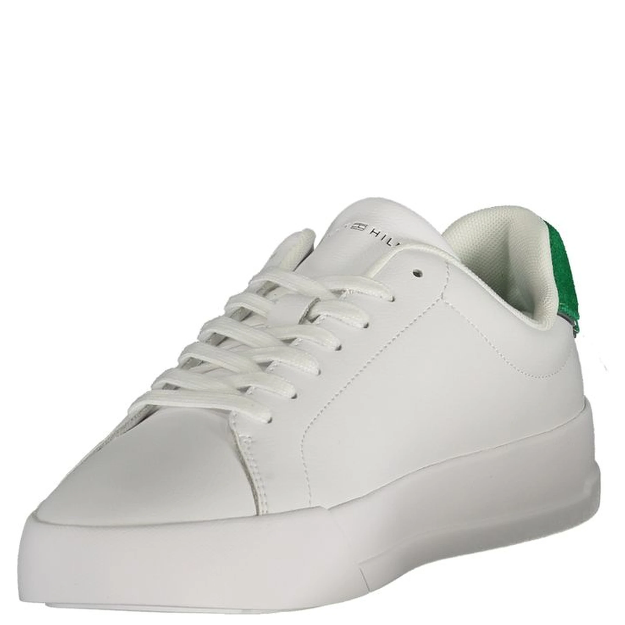 White Leather Men Sneaker