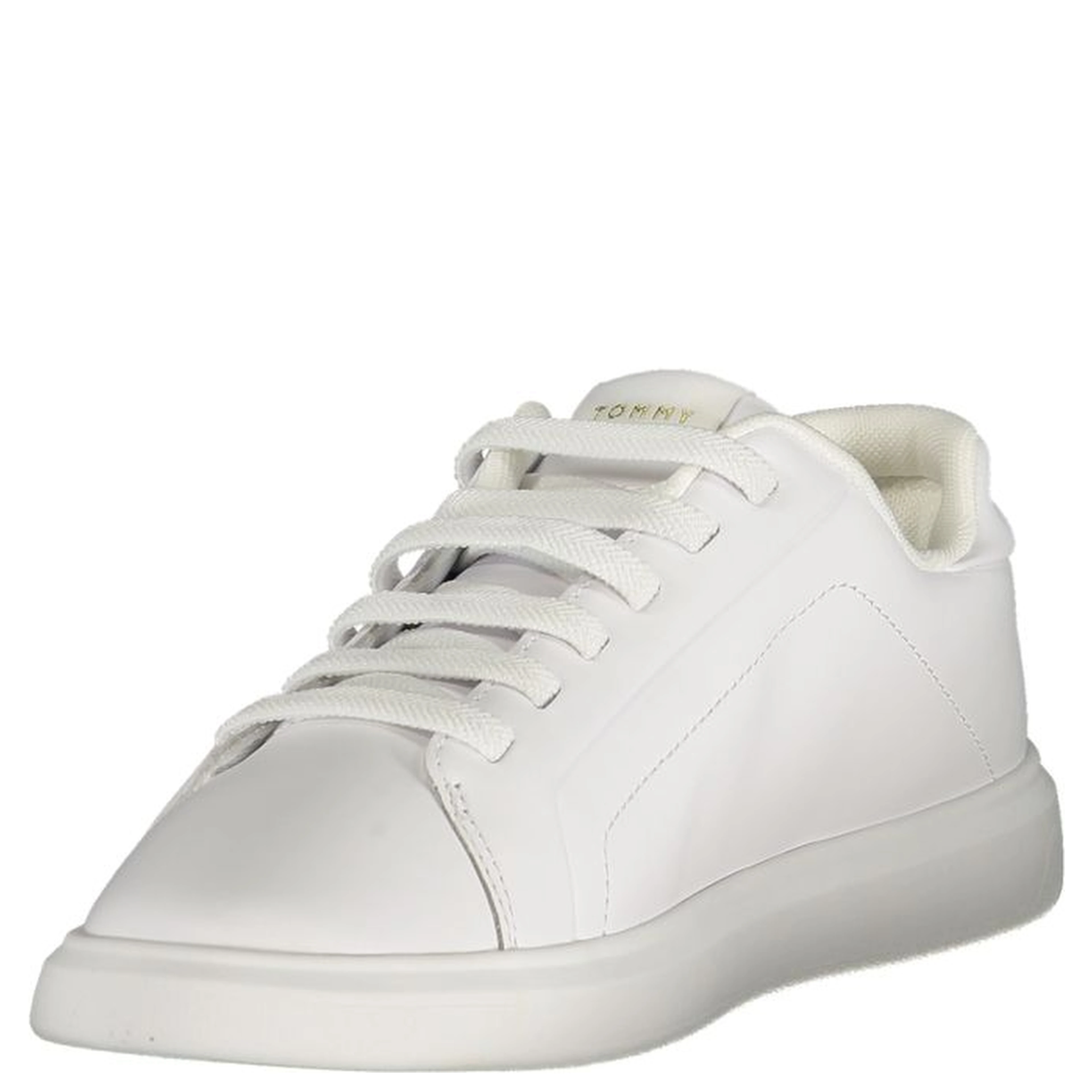 White Leather Women Sneaker