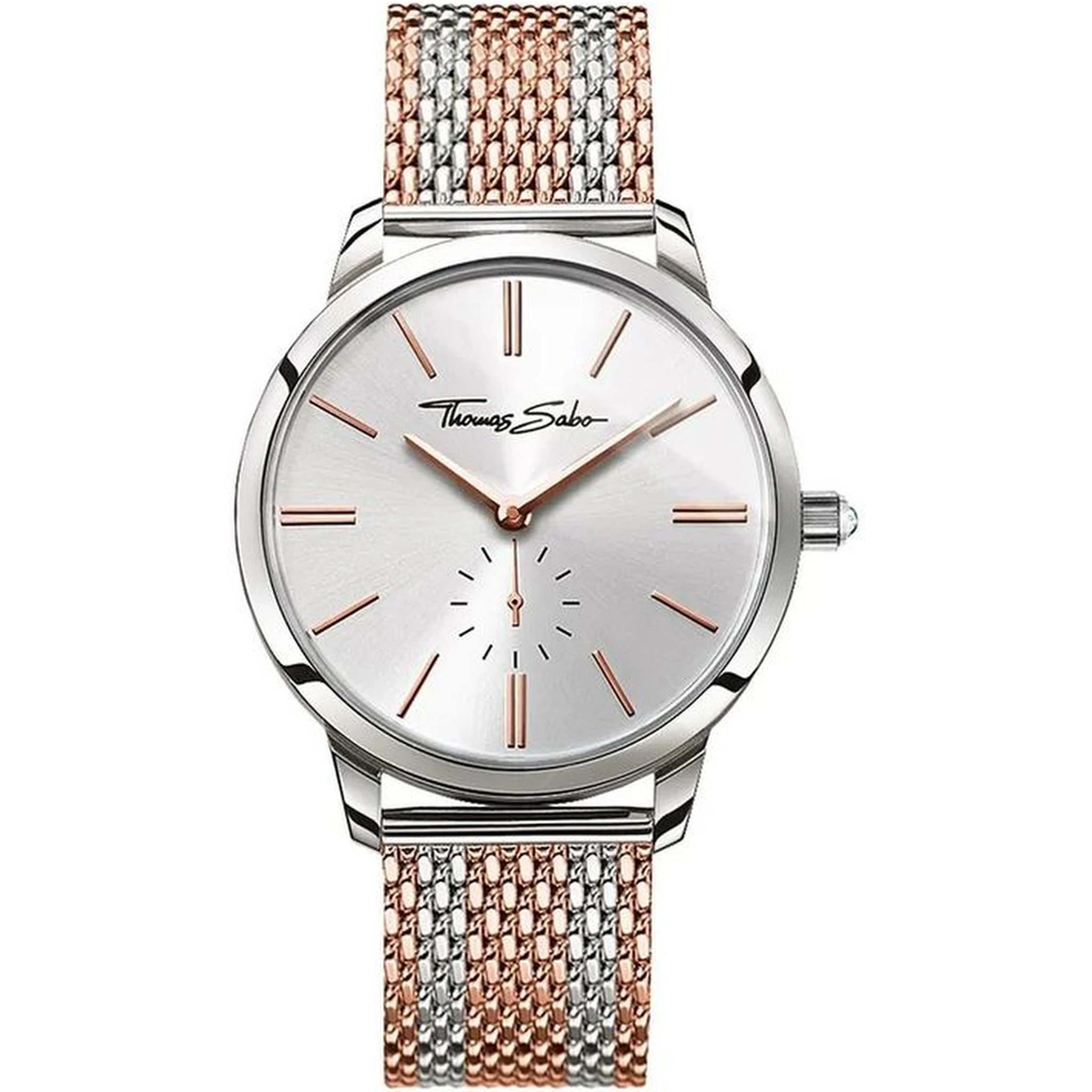 Multicolor Stainless Steel Dress Watch