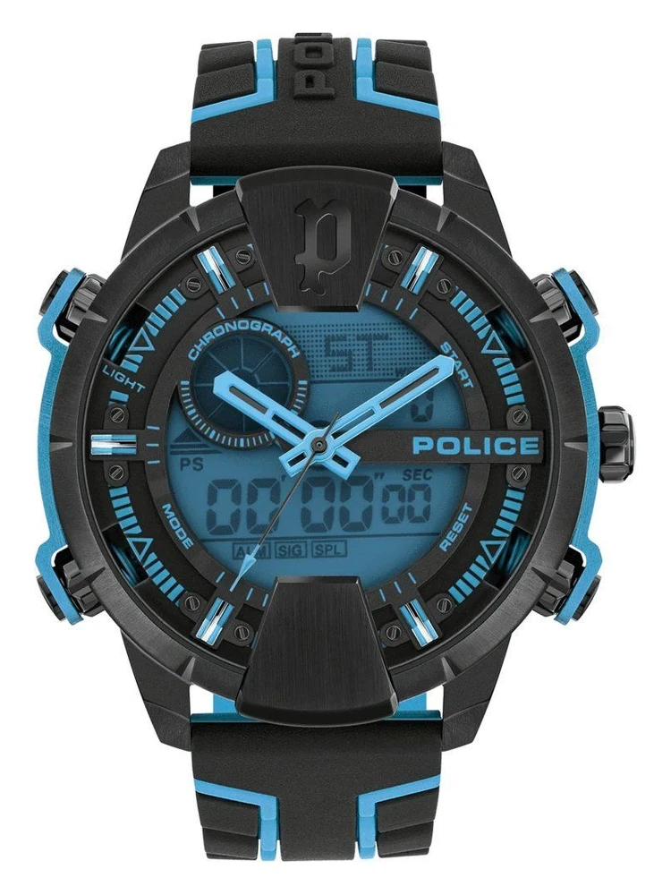 Black Synthetic Sport Watch