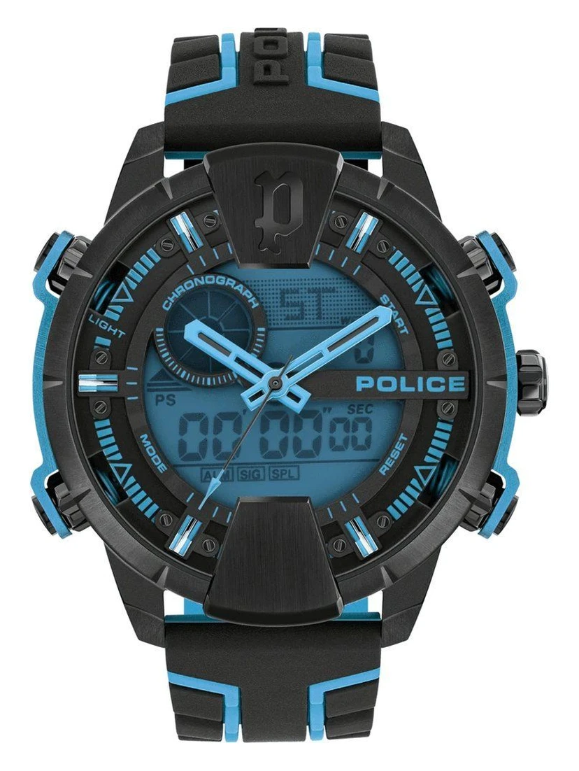 Black Synthetic Sport Watch