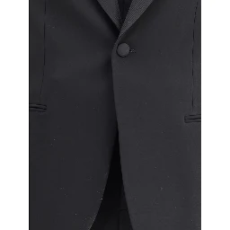 Black Fleece Wool Tuxedo