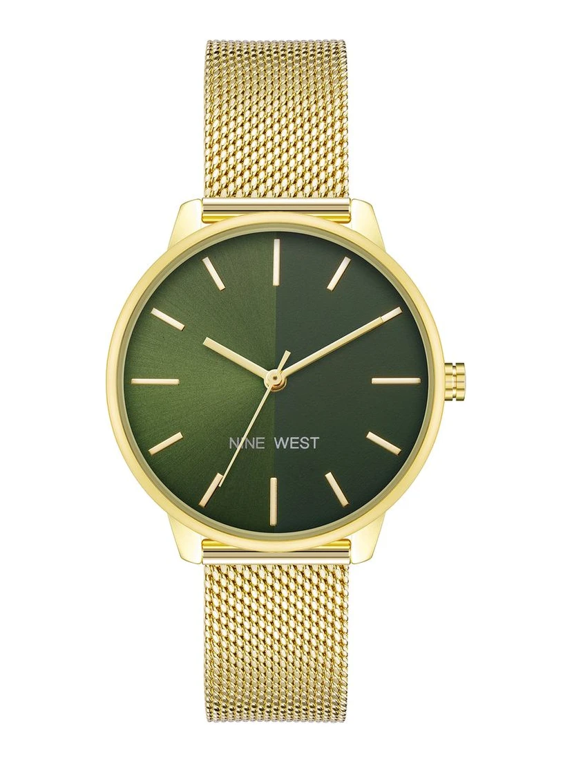 Gold Stainless Steel Dress Watch