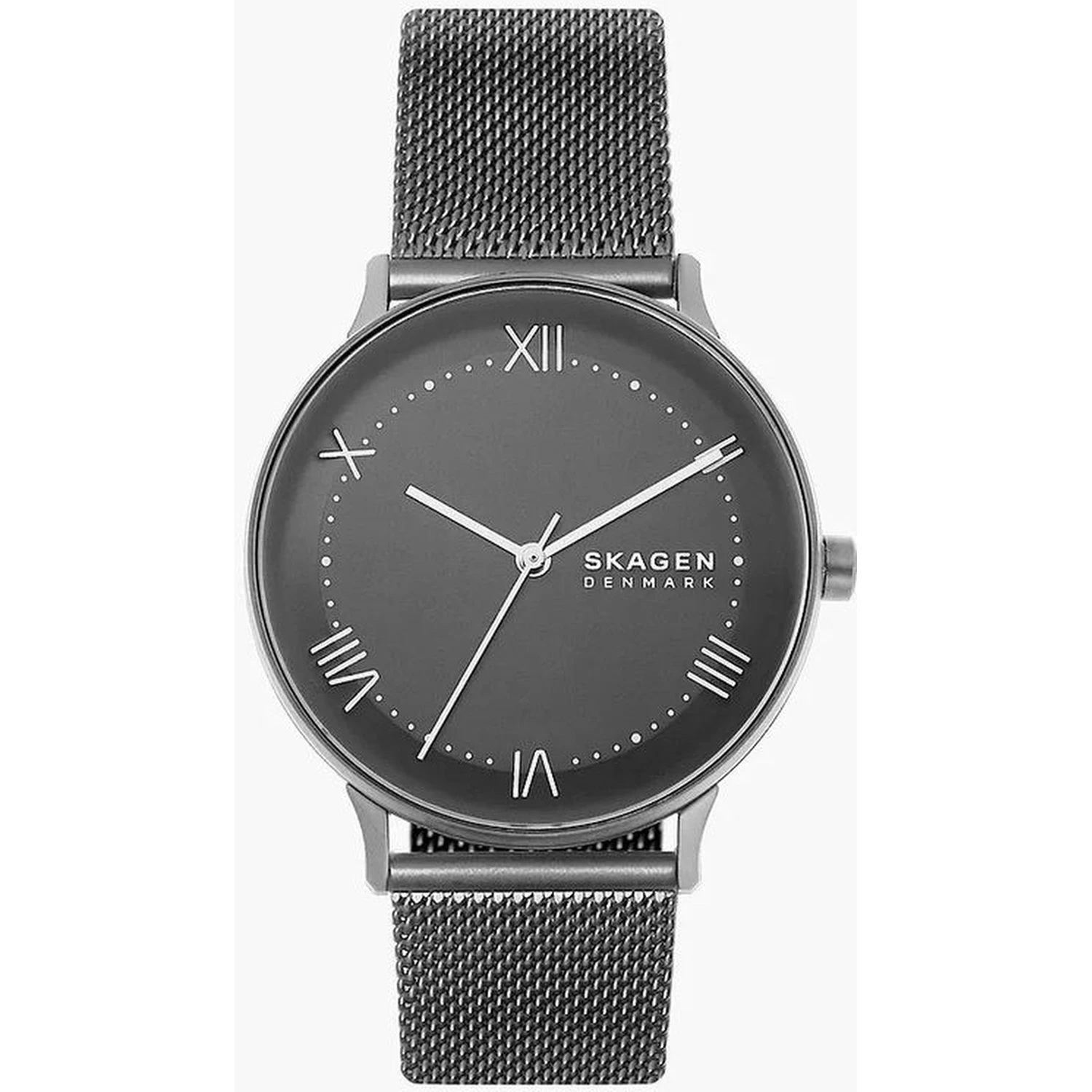 Gray Stainless Steel Dress Watch