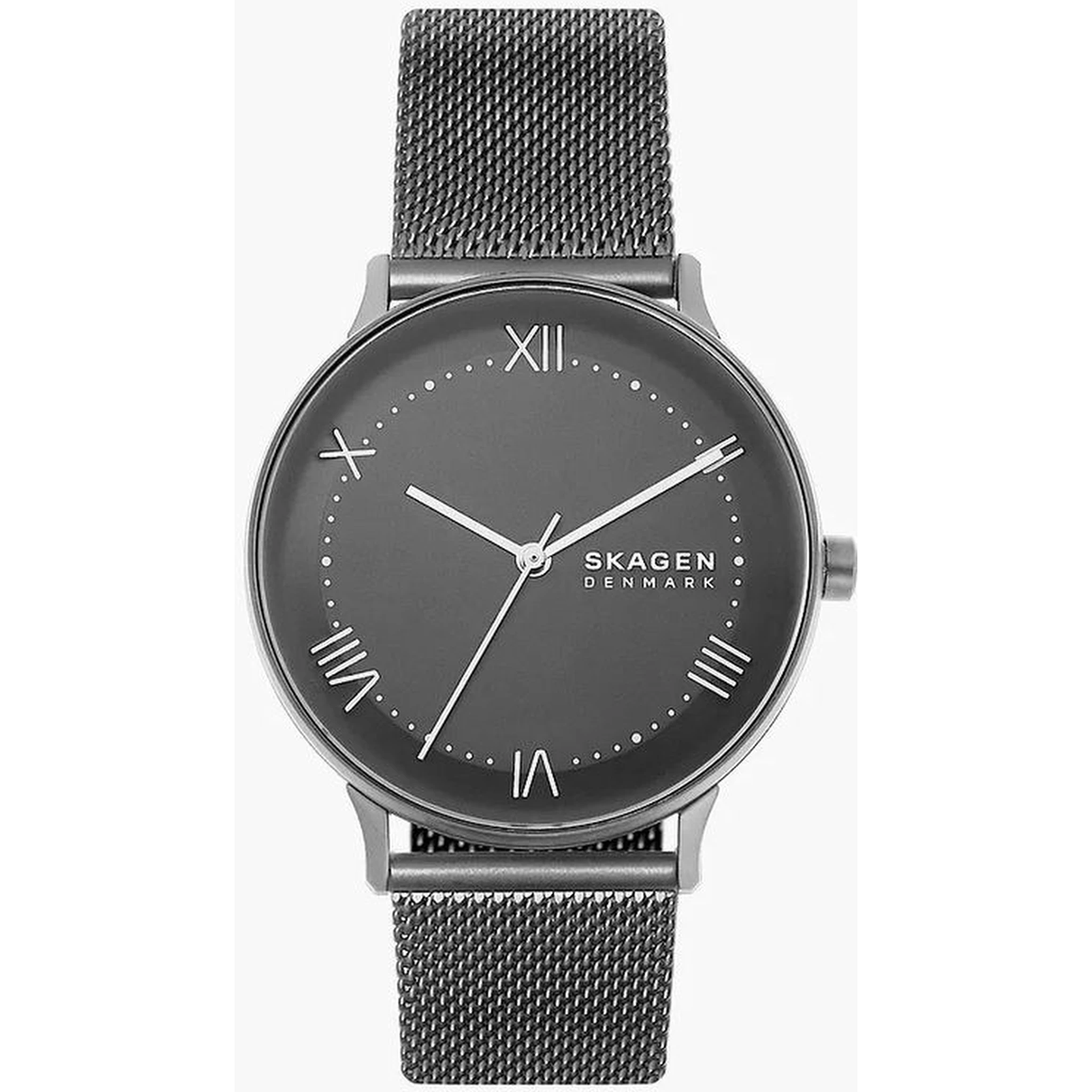Gray Stainless Steel Dress Watch