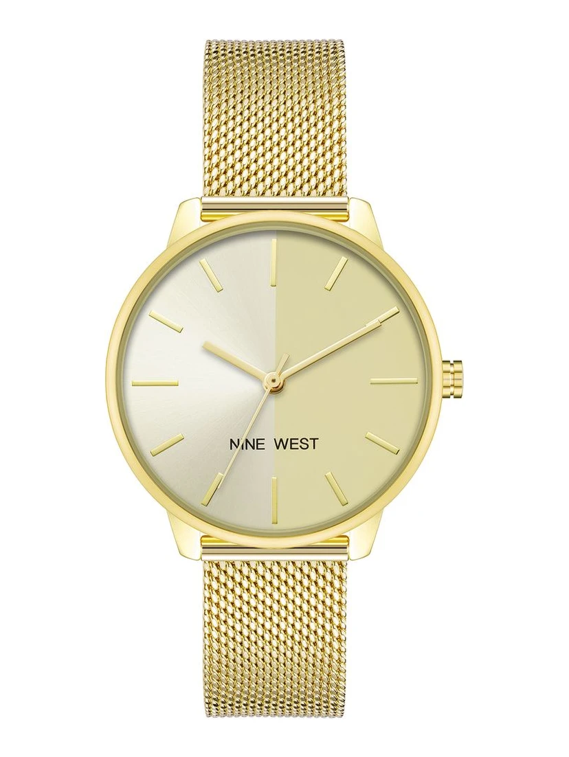 Gold Stainless Steel Bracelet Watch