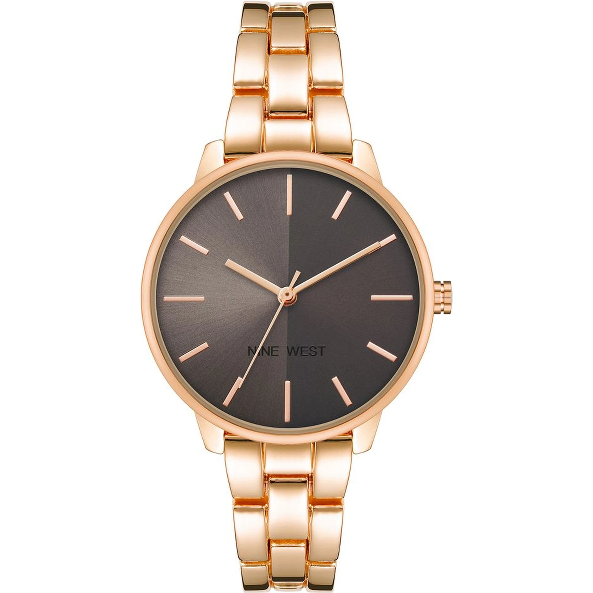 Multicolor Metal Dress Watch