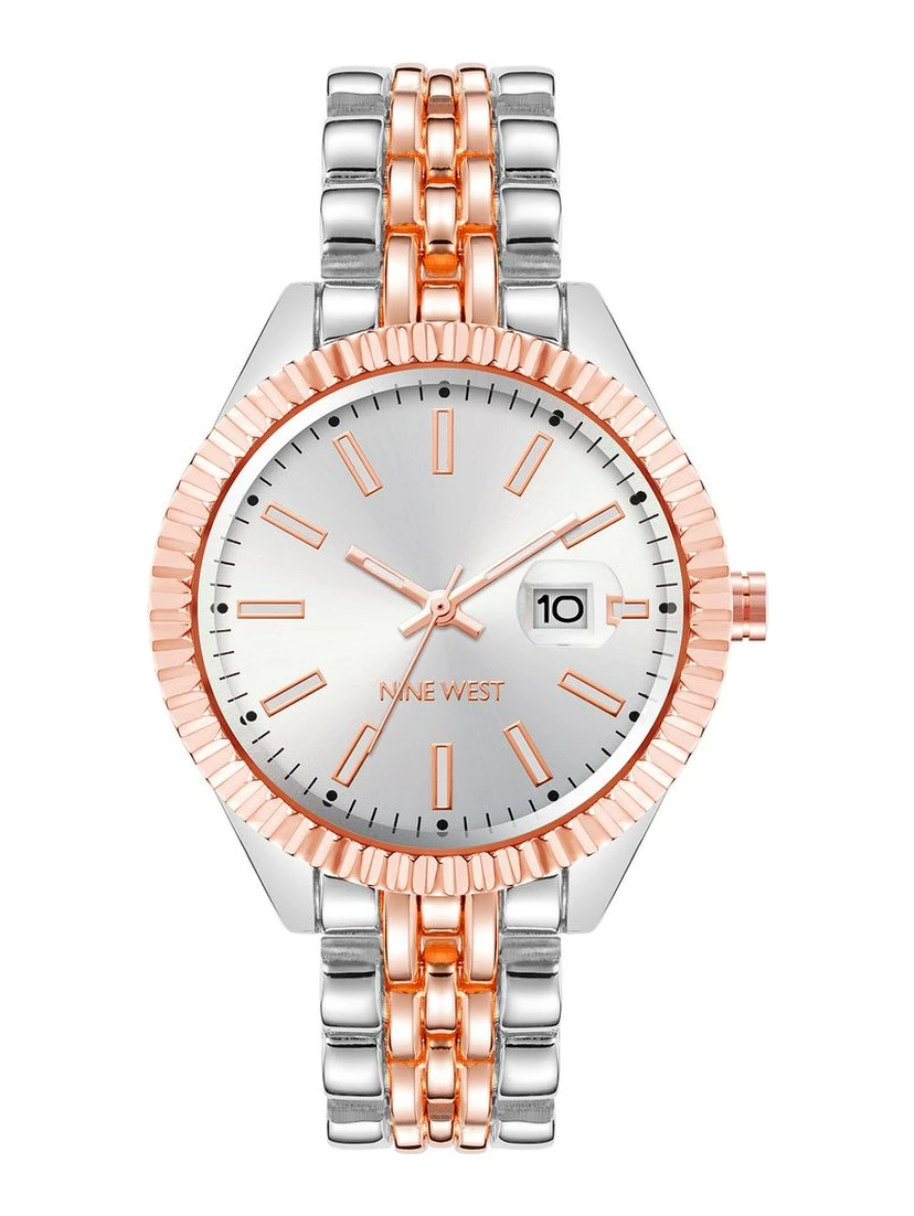 Multicolor Metal Bracelet Watch