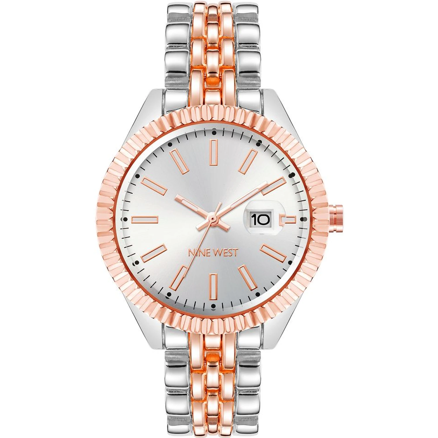 Multicolor Metal Bracelet Watch