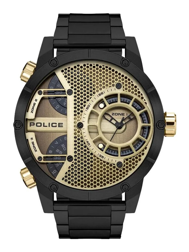 Black Stainless Steel Dress Watch