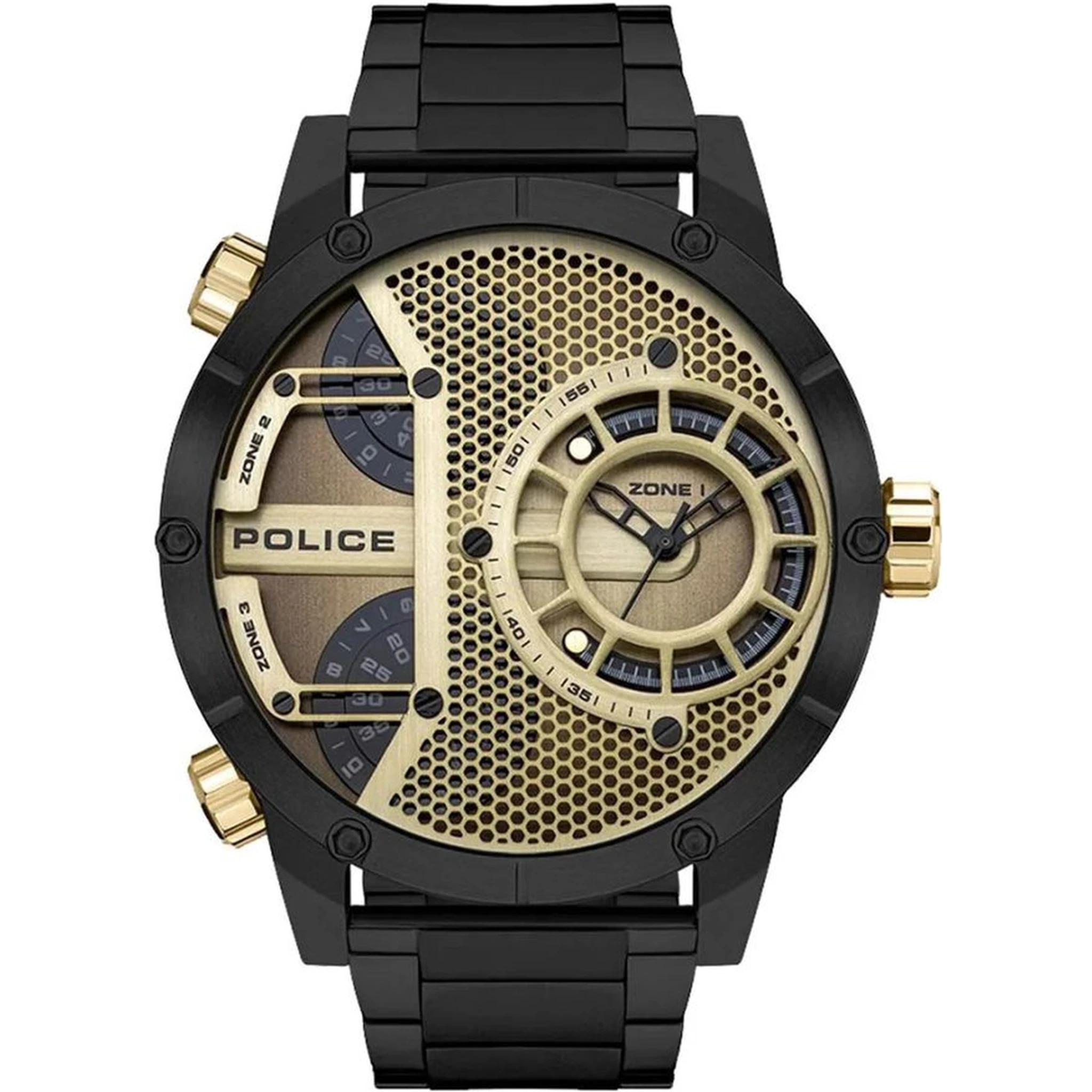 Black Stainless Steel Dress Watch