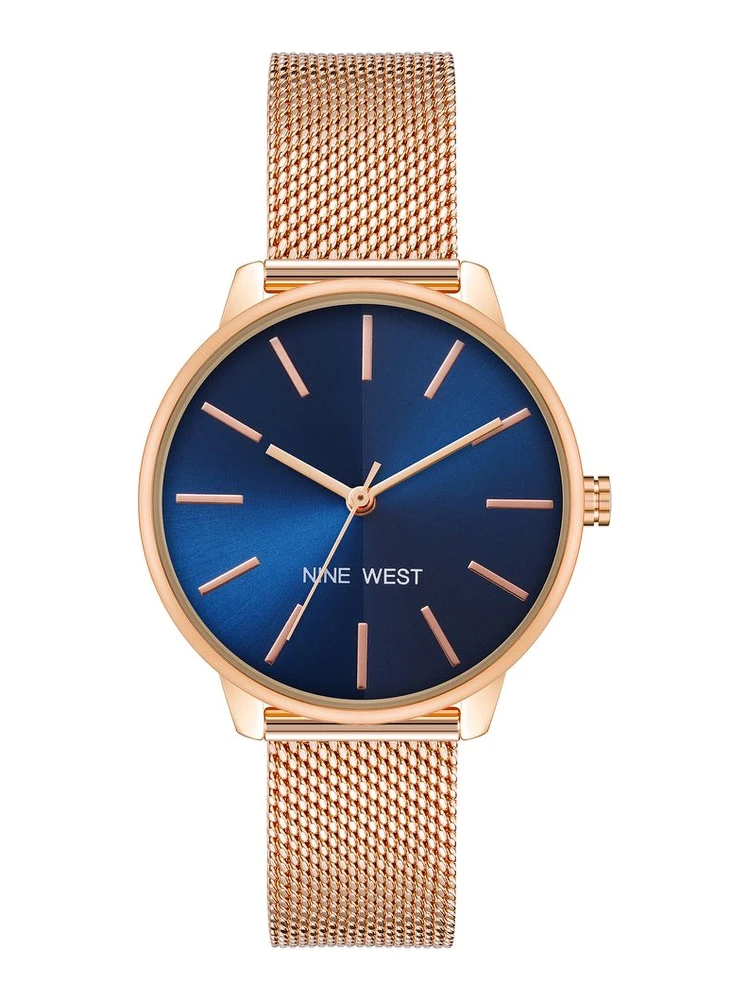 Multicolor Stainless Steel Dress Watch