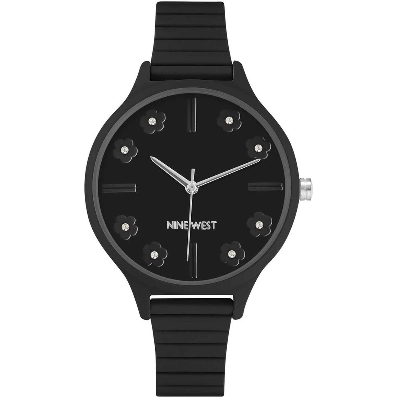 Black Plastic Dress Watch