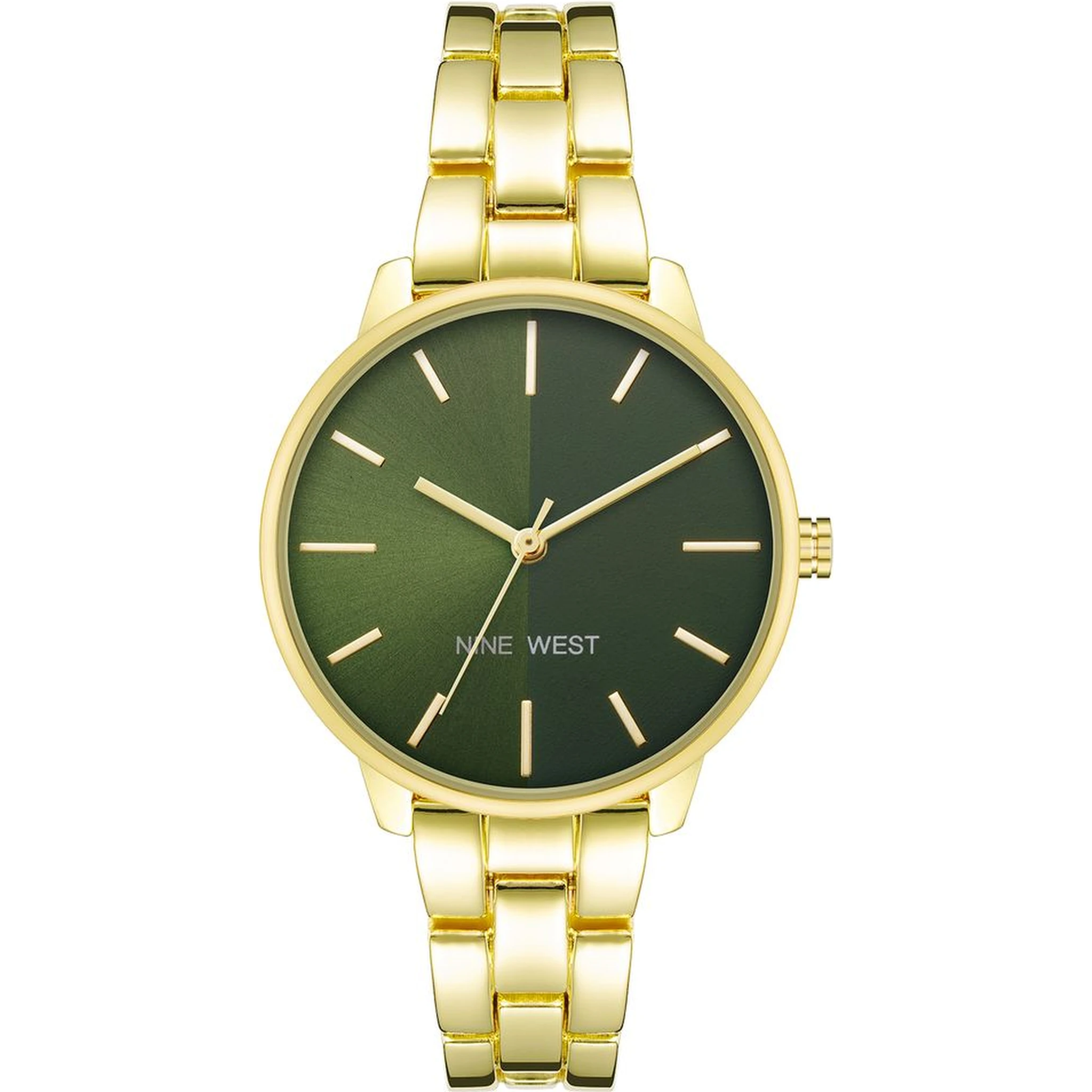 Gold Metal Dress Watch