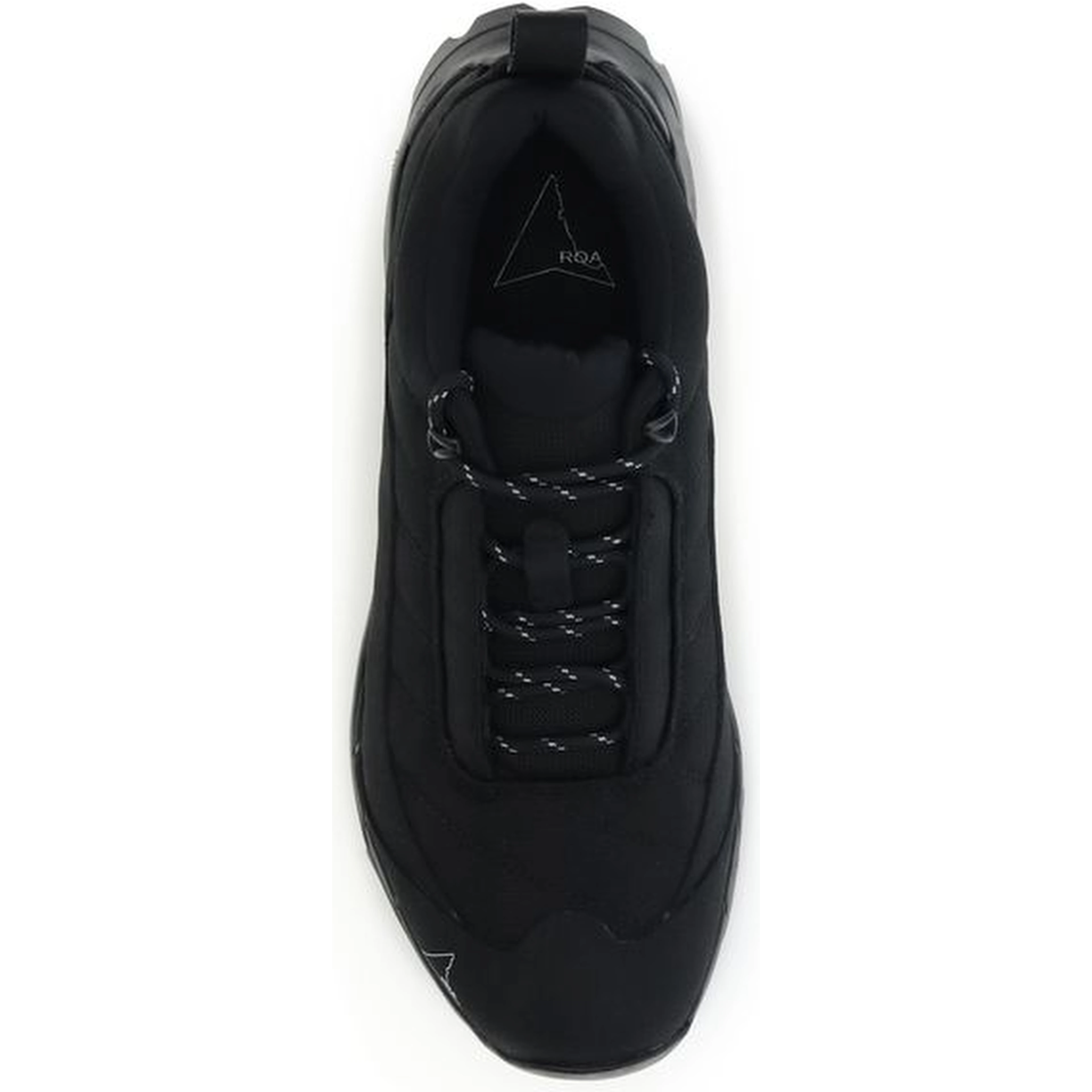 Black Polyamide Athletic Sneakers