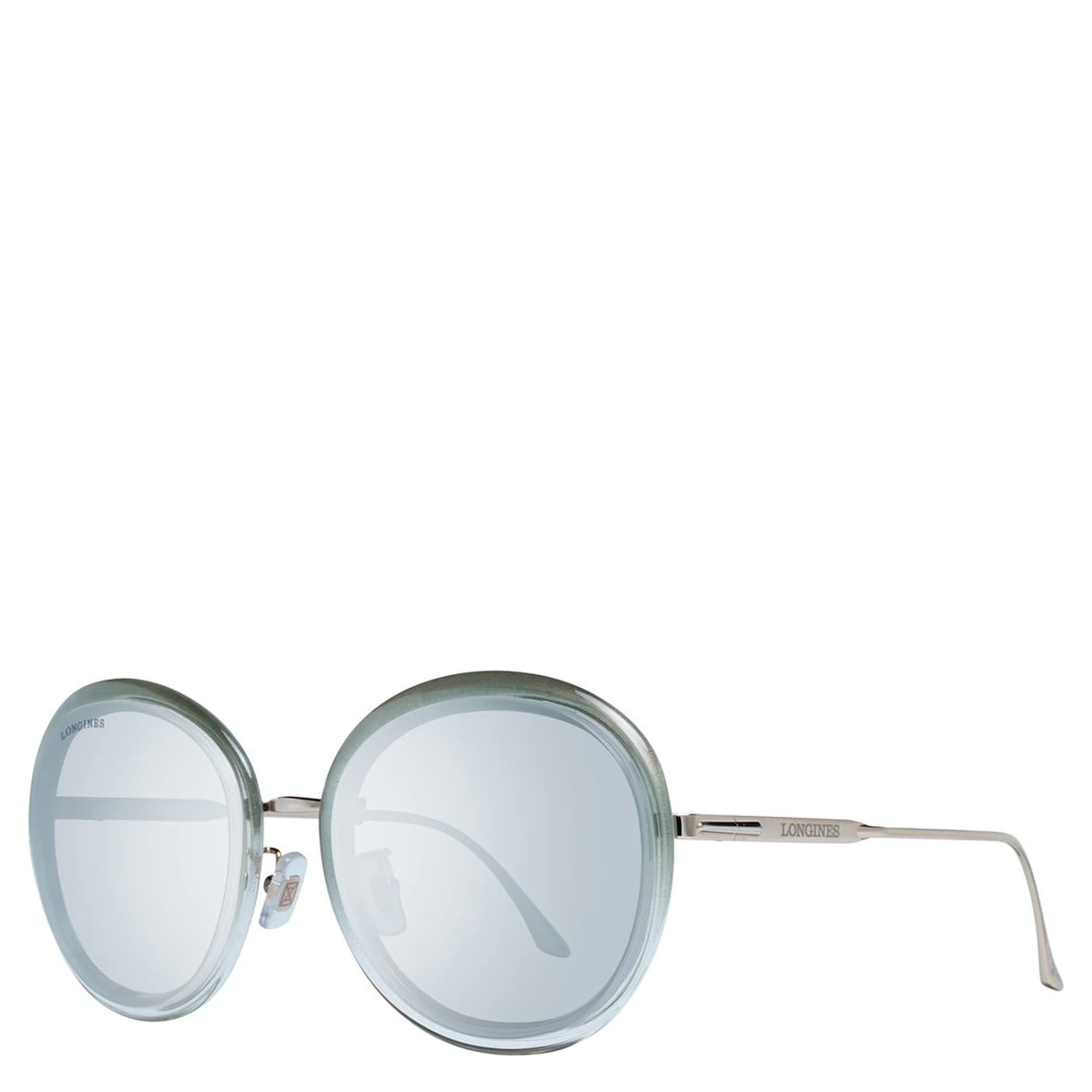 Gray Metal Sunglasses