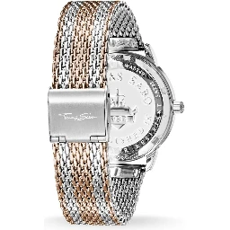 Multicolor Stainless Steel Dress Watch