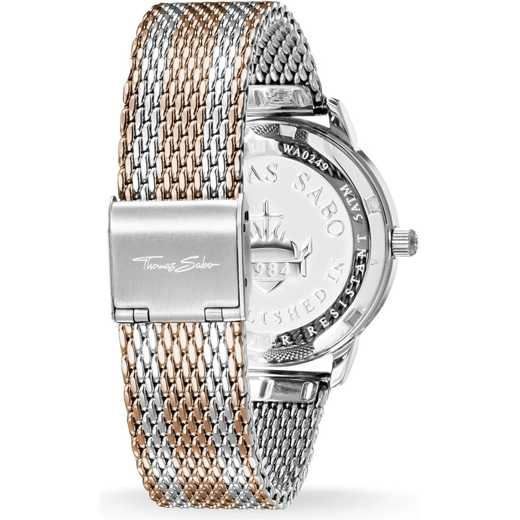 Multicolor Stainless Steel Dress Watch