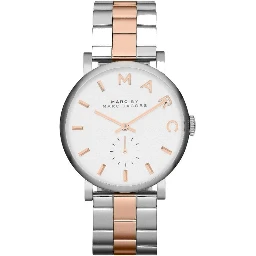 Gray Stainless Steel Dress Watch