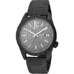 Black Stainless Steel Dress Watch