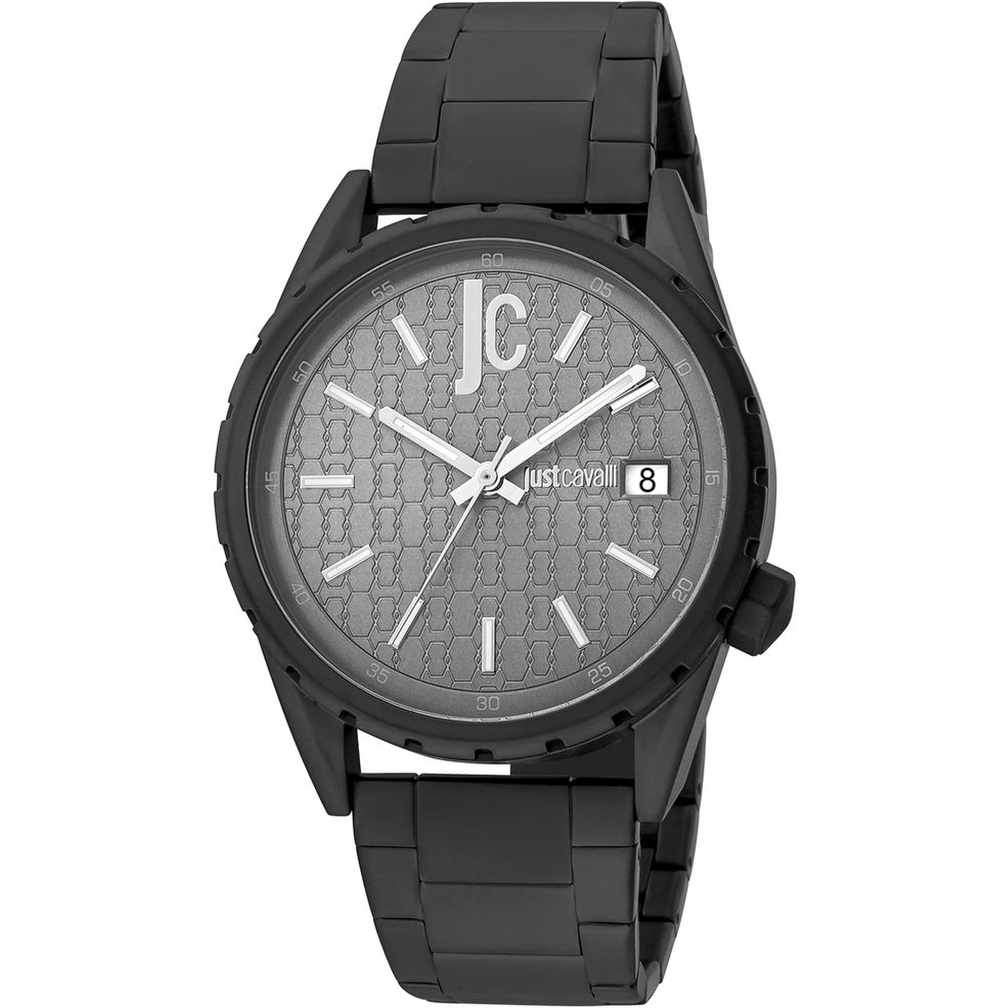 Black Stainless Steel Dress Watch