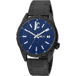 Black Stainless Steel Dress Watch